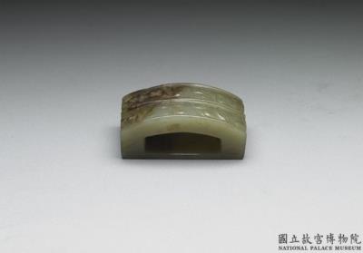 图片[2]-Jade Scabbard Slide, mid-Western Han to Eastern Han dynasty, 140 BCE-220 CE-China Archive